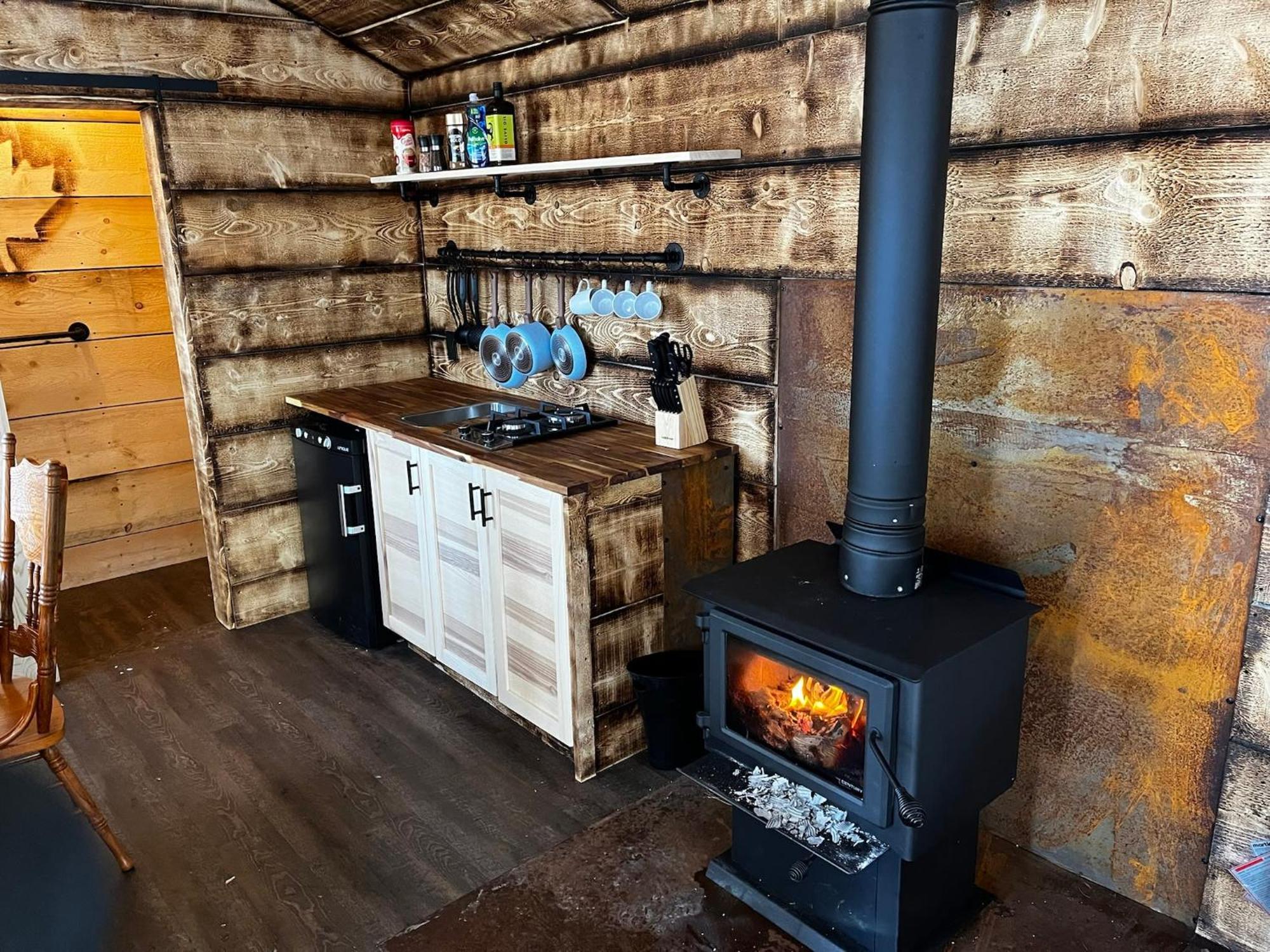 Your Cozy Cabin Retreat Saint-Remi-d'Amherst Dış mekan fotoğraf