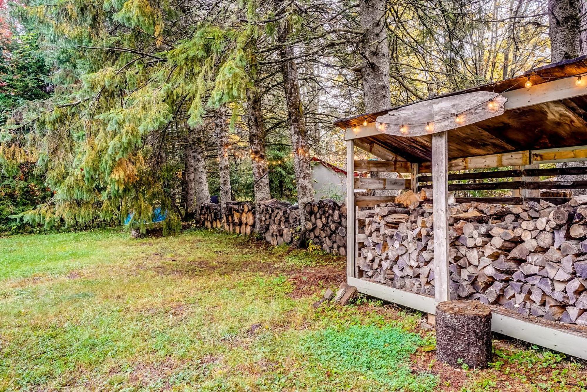 Your Cozy Cabin Retreat Saint-Remi-d'Amherst Dış mekan fotoğraf